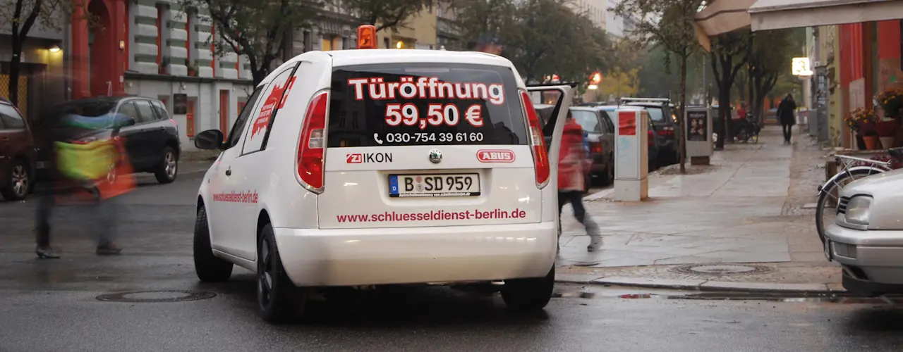 Der BSD Schlüsseldienst Berlin im Einsatz auf den Straßen der Hauptstadt