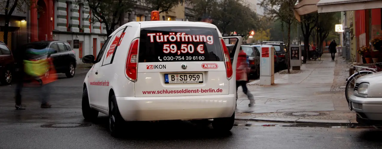 Der BSD Schlüsseldienst Berlin im Einsatz auf den Straßen der Hauptstadt